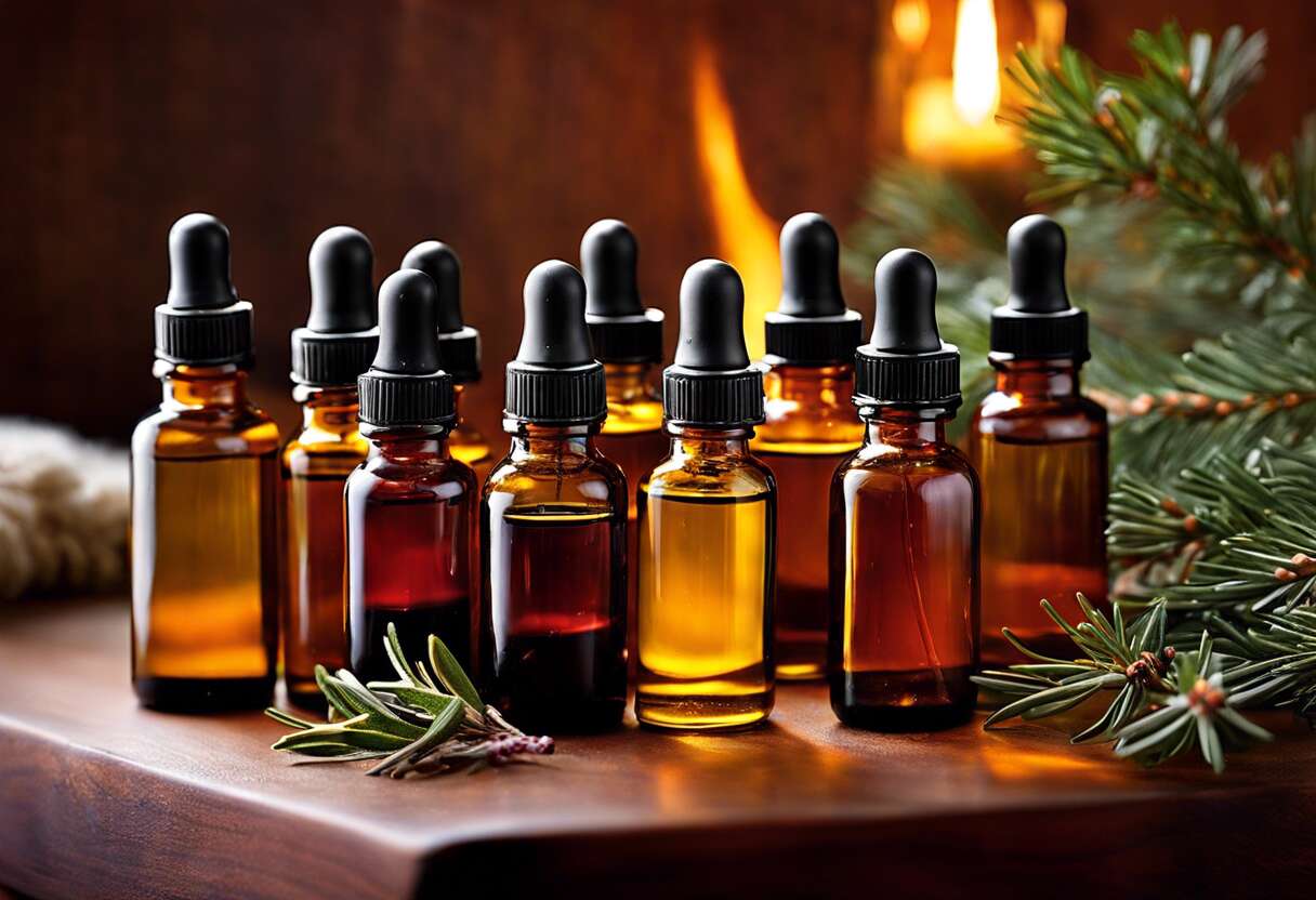 8 huiles essentielles indispensables à diffuser en hiver