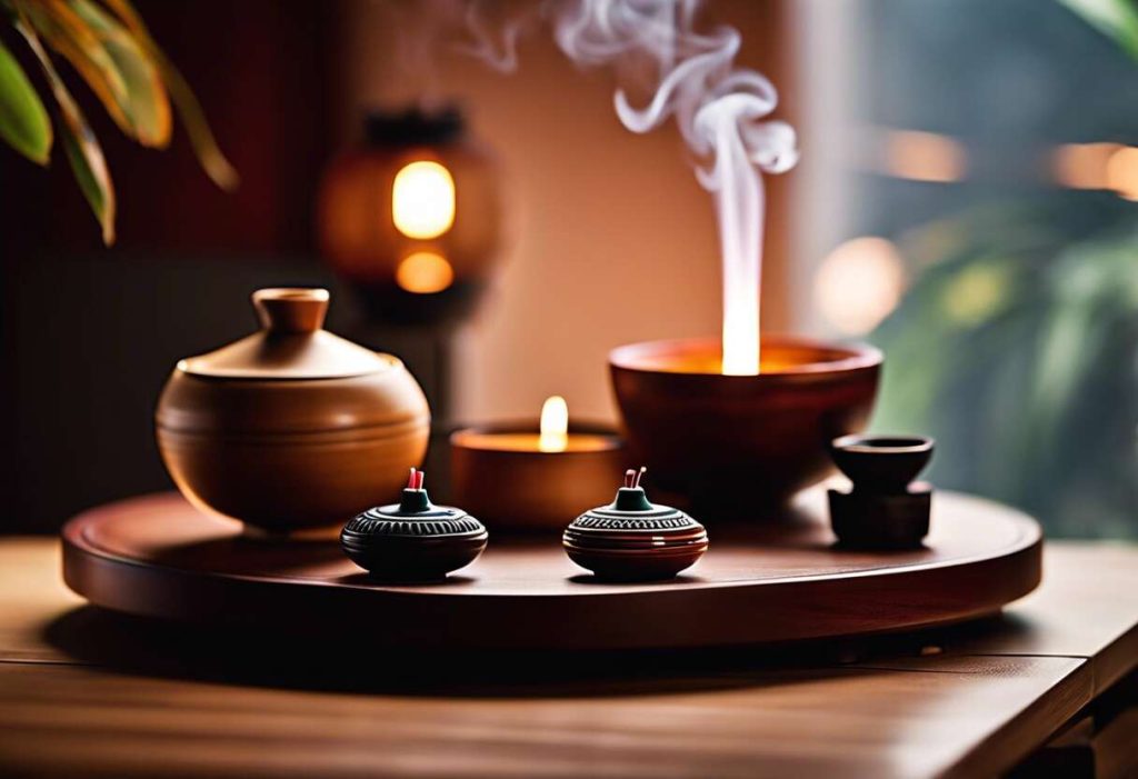 Brûle-parfums ou diffuseurs électriques : avantages et différences