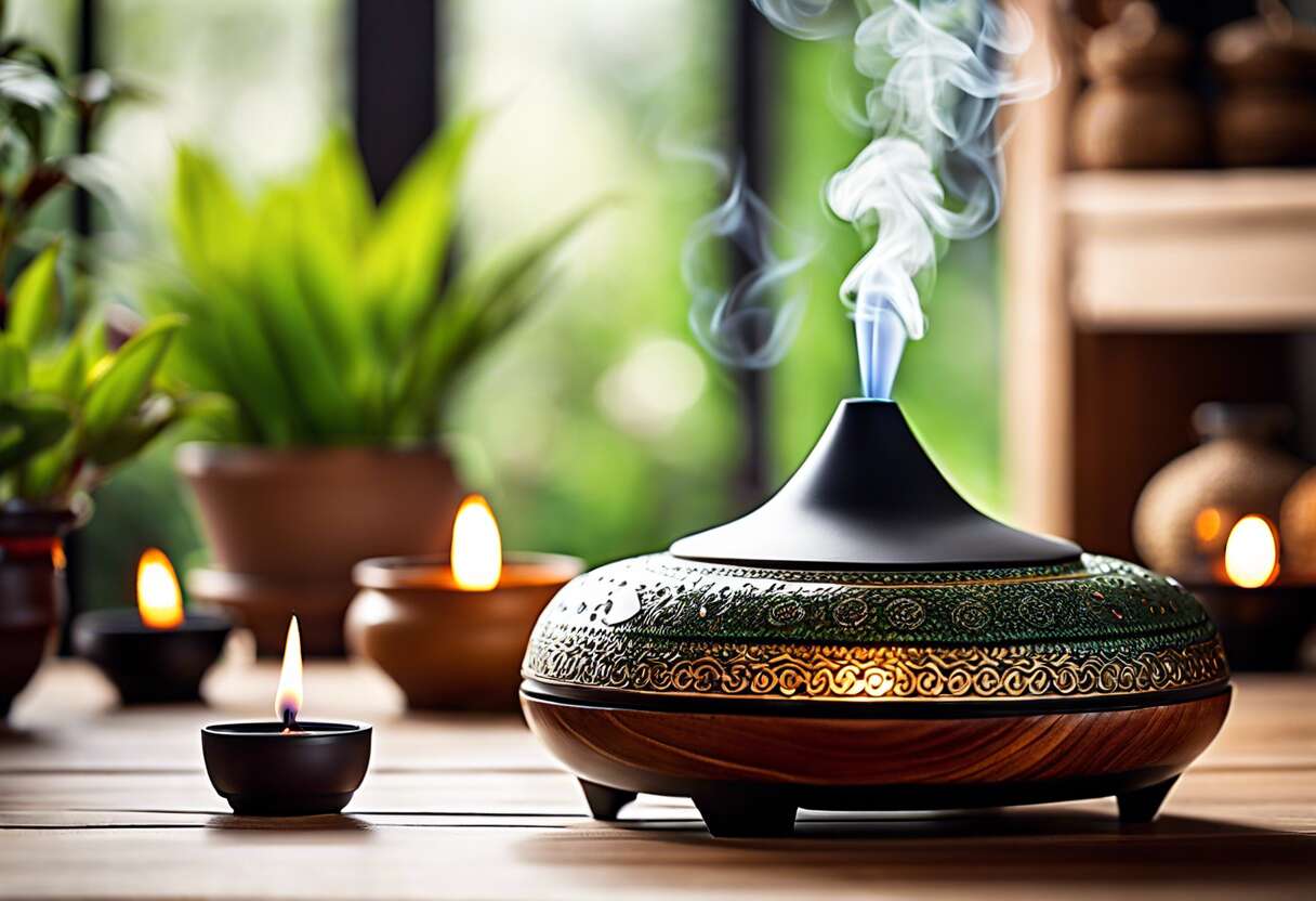 Avantages des brûle-parfums pour une ambiance parfumée