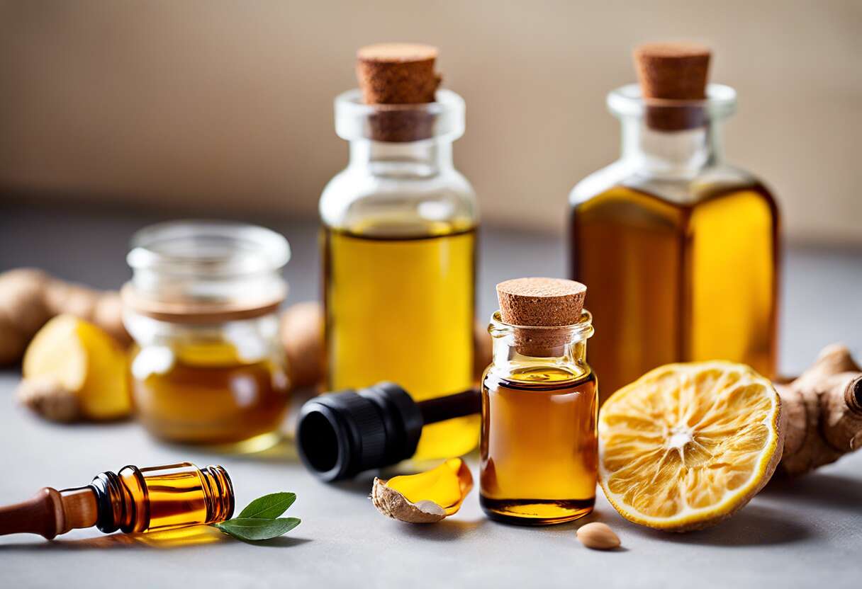 Solutions naturelles : l'huile essentielle de gingembre pour la digestion