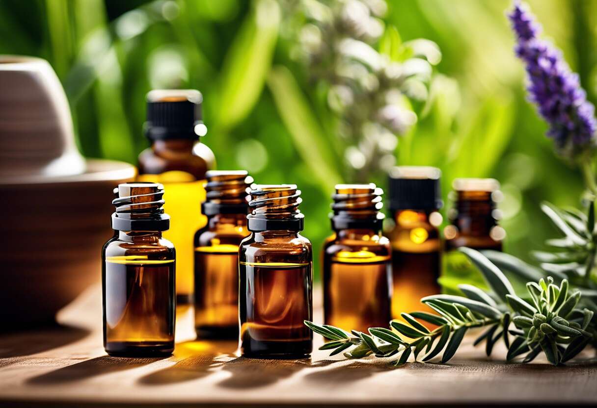 Les huiles essentielles pures à diffuser : vertus et précautions