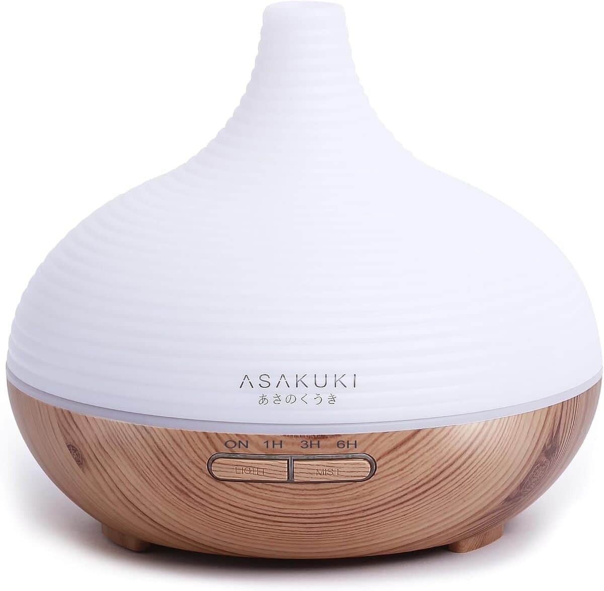 Diffuseur ASAKUKI 300ml : test du vaporisateur 5 en 1