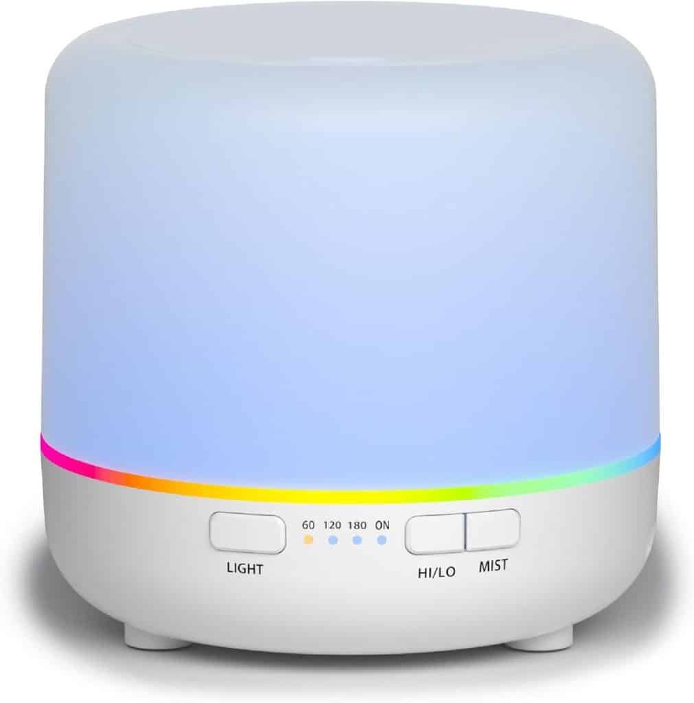 Diffuseur d'arômes 200 ml : efficacité et couleur en un clic