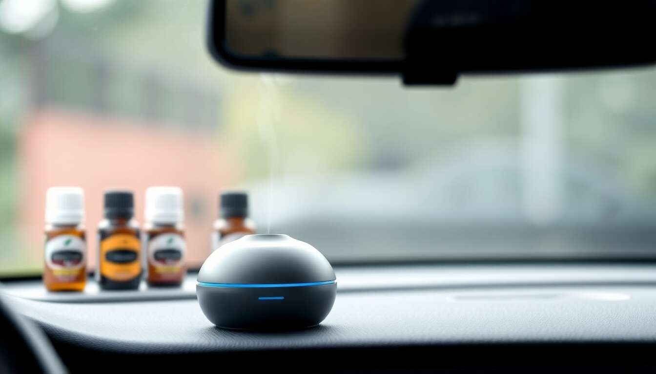 Aromathérapie en voiture : top des mini-diffuseurs portables