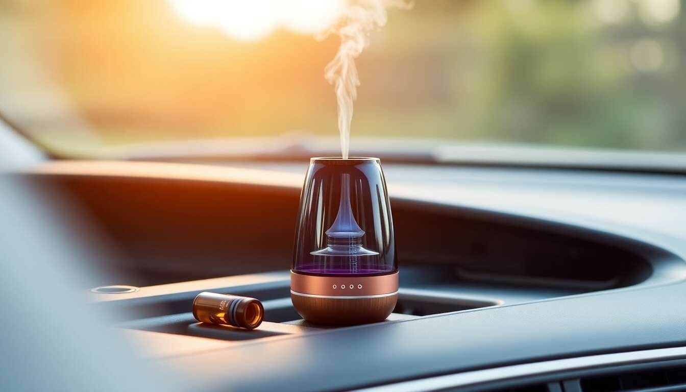 Tendance des diffuseurs d'huiles essentielles pour l'habitacle automobile