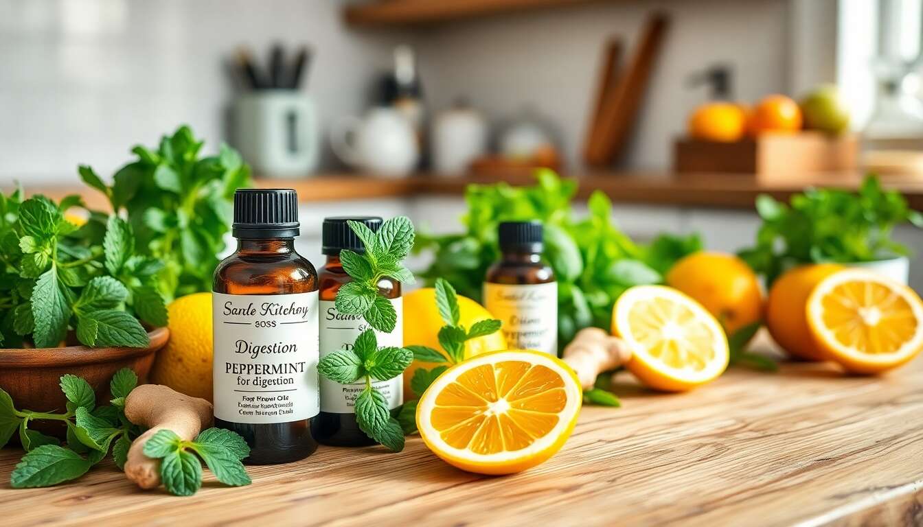 Les meilleures huiles essentielles pour améliorer la digestion