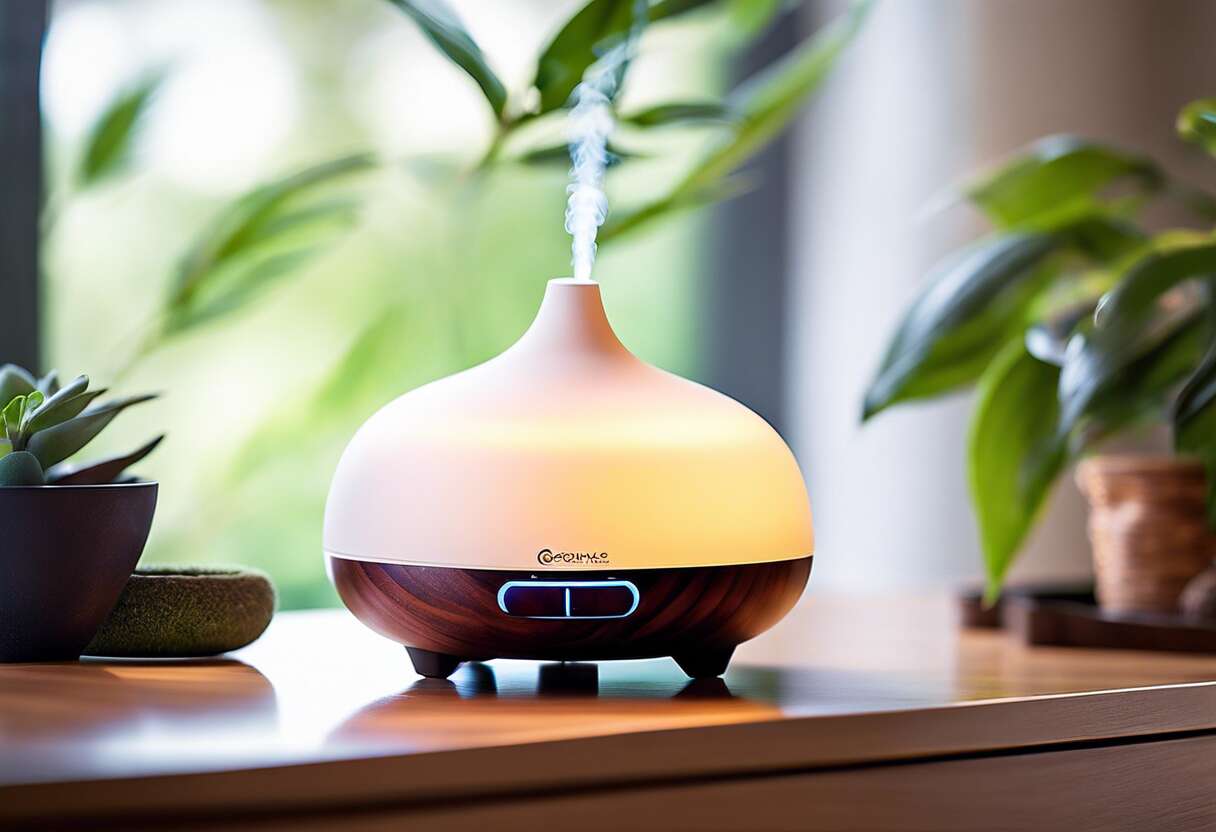 Personnalisation de l'aromathérapie grâce au contrôle avancé du brumisateur ultrasonique