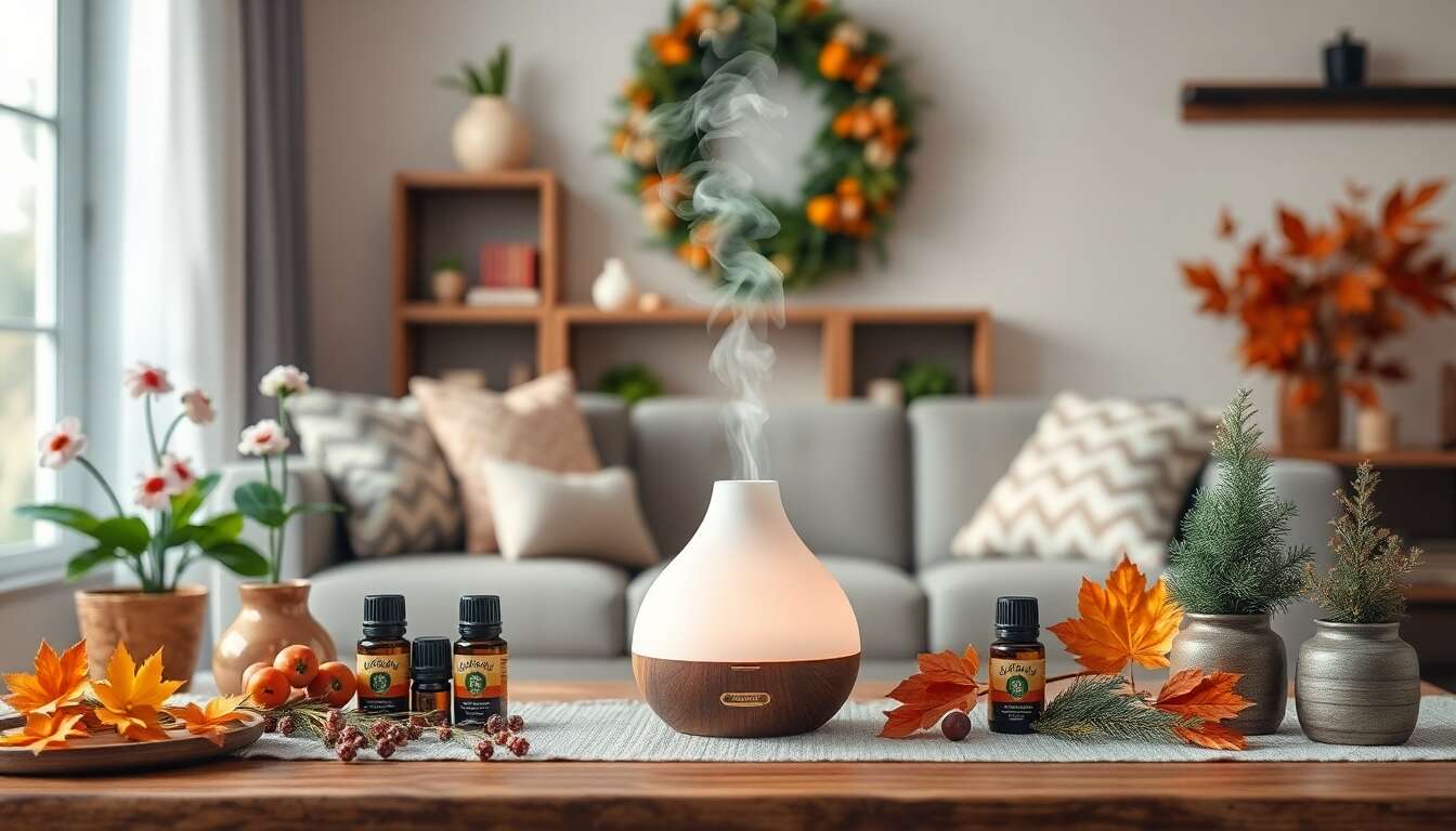 Aromathérapie saisonnière : des mélanges prêts à diffuser