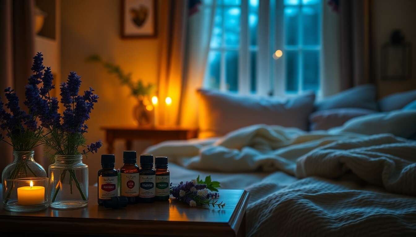 Les bienfaits des huiles essentielles pour un meilleur sommeil