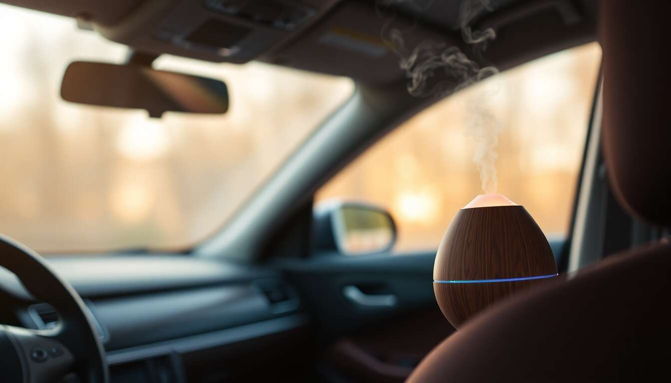 Diffuseur d'huiles essentielles pour voiture : un allié indispensable en trajet
