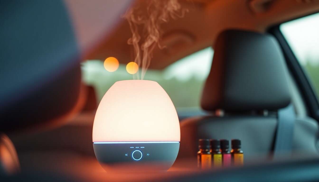 Entretien et maintenance du diffuseur dans la voiture