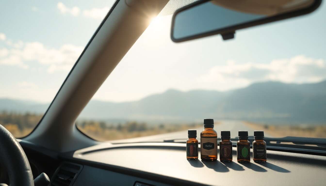 Sélection des meilleures fragrances pour un trajet apaisant