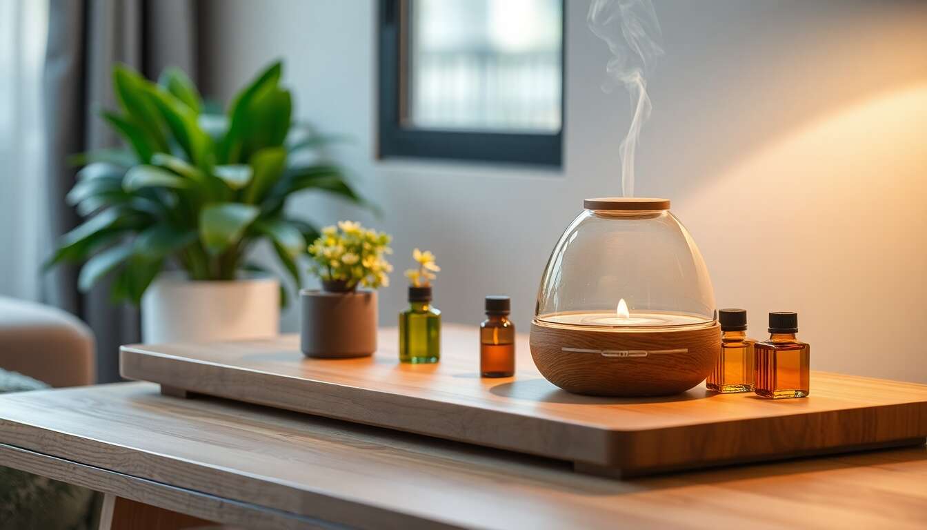 Diffuseur ultrasonique d'huiles essentielles : le compromis idéal