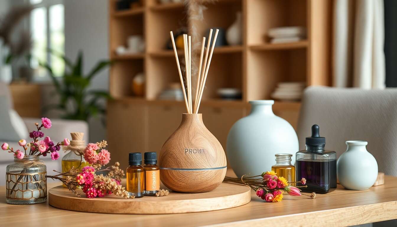 Le fonctionnement des diffuseurs à bâtonnets