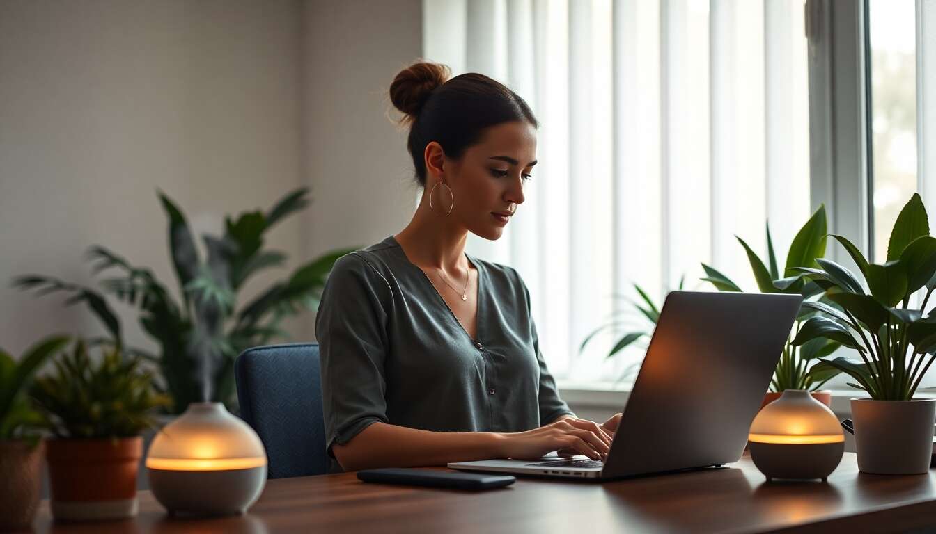 Brumisation et concentration : booster sa productivité grâce aux arômes