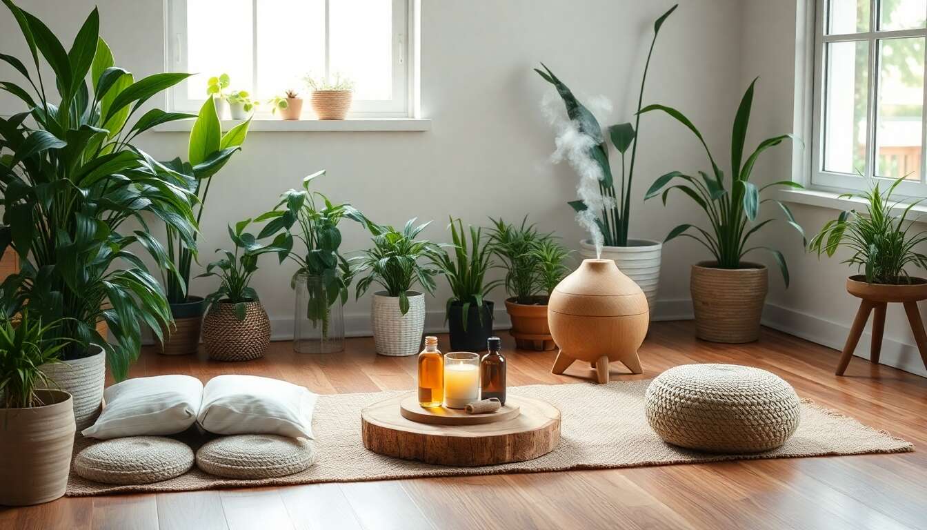 Créer un environnement zen chez soi avec un brumisateur