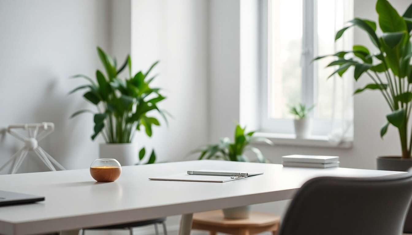 Intégrer les diffuseurs dans l'environnement de travail