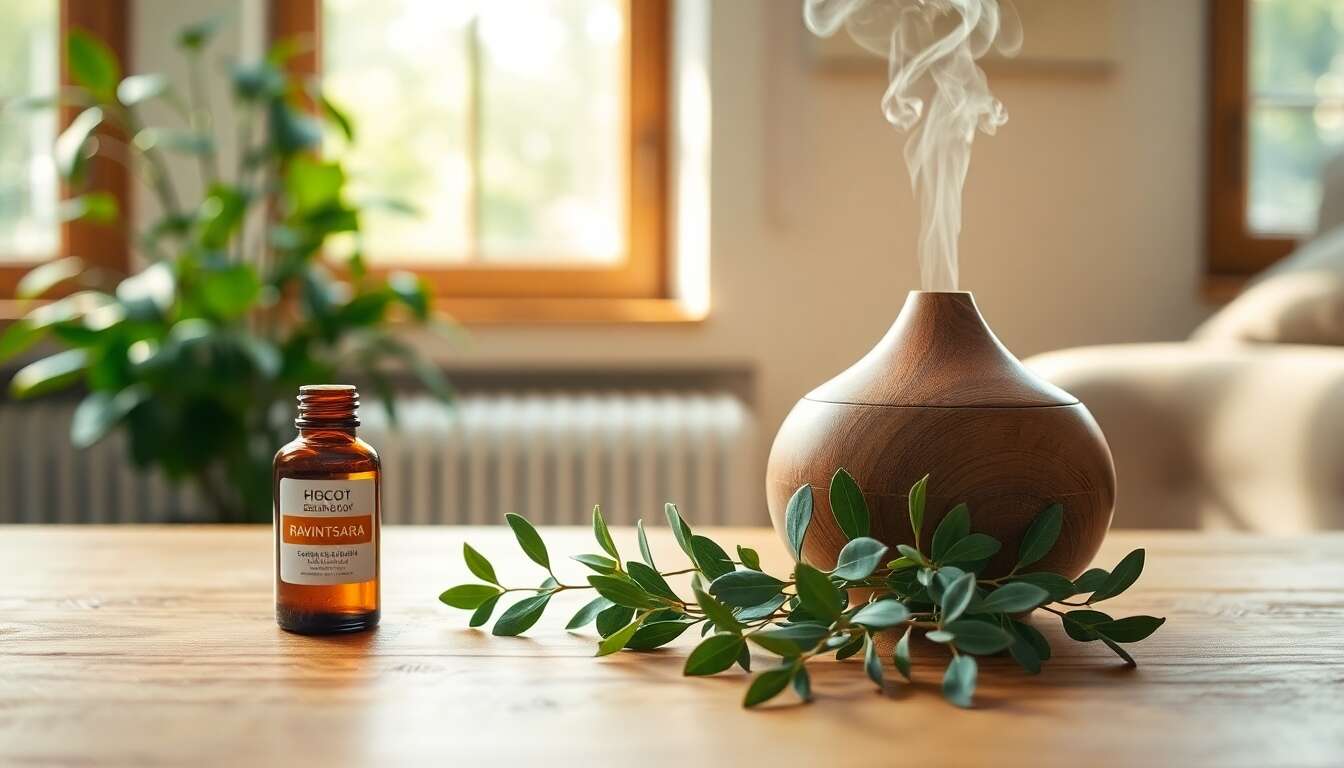 Les bienfaits du ravintsara et de l'eucalyptus radié