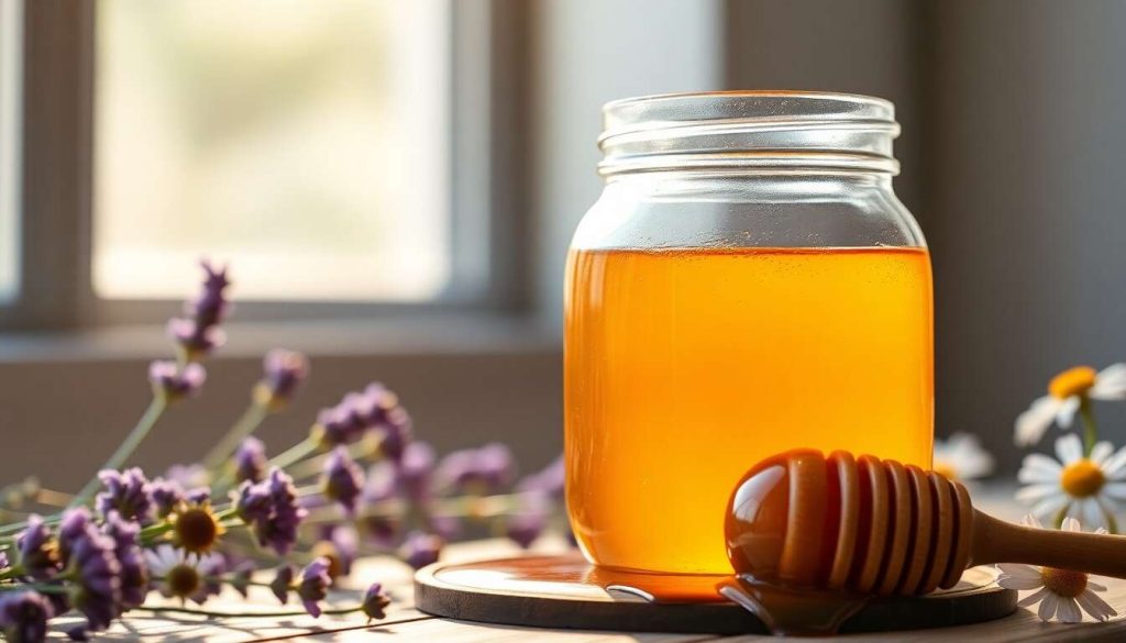 Nectar suave : s’apaiser avec les nuances de miel en aromathérapie