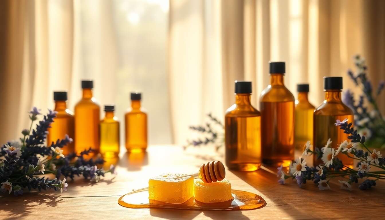 L'art de l'apaisement : introduction aux vertus du miel en aromathérapie