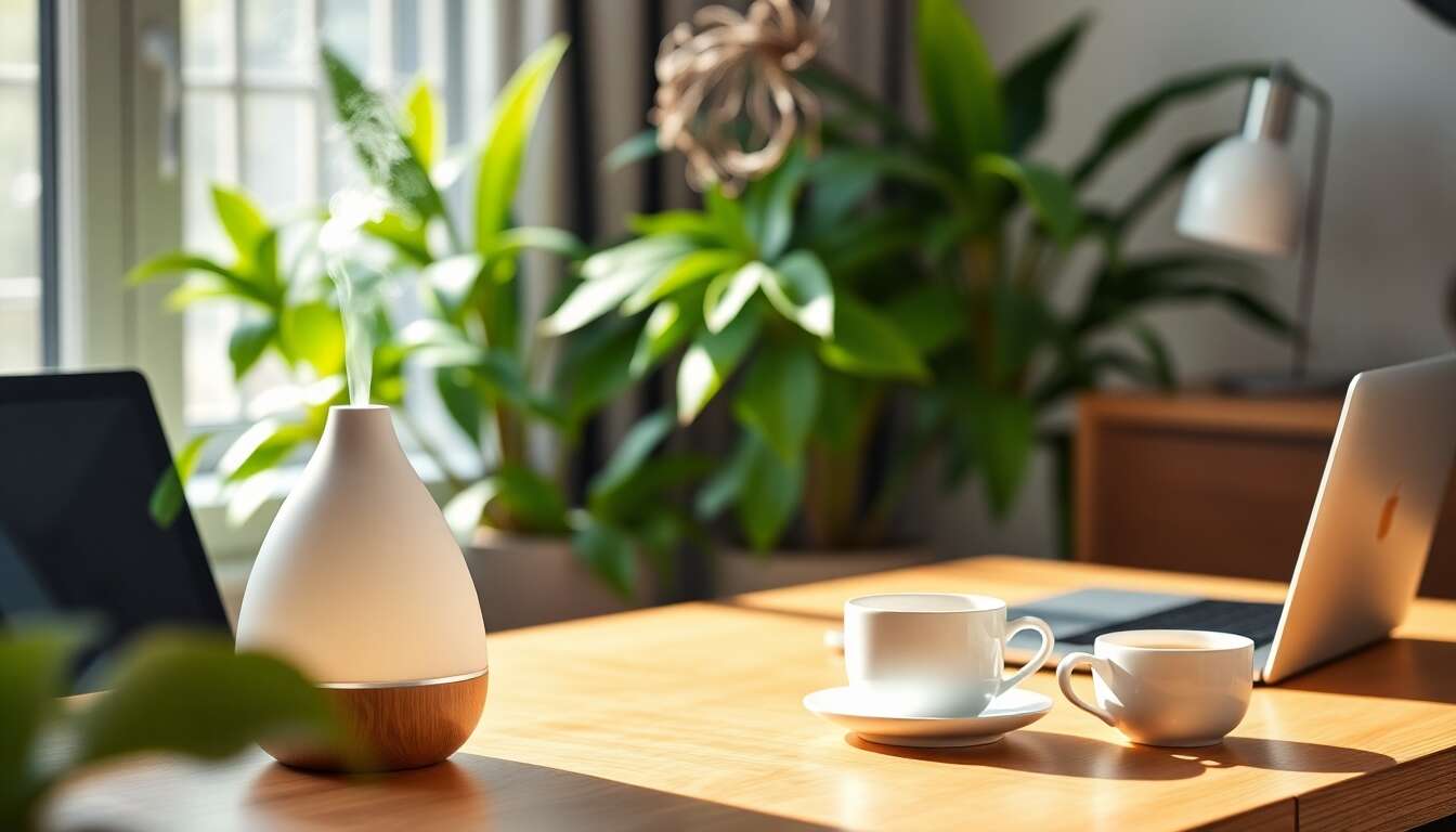 Les bénéfices des huiles essentielles en milieu professionnel