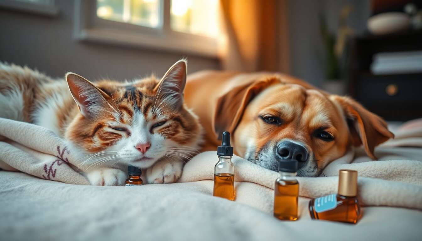 Aromathérapie pour animaux de compagnie : avantages et précautions à prendre