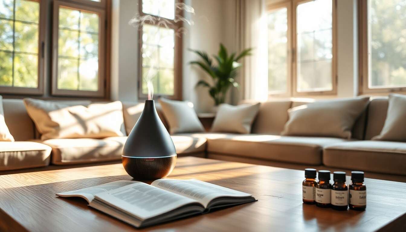 Les bienfaits des huiles essentielles avec un diffuseur électrique