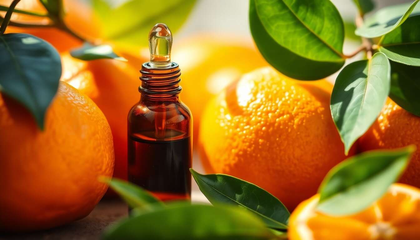 Utilisations variées pour renforcer l'immunité avec l'huile d'orange douce