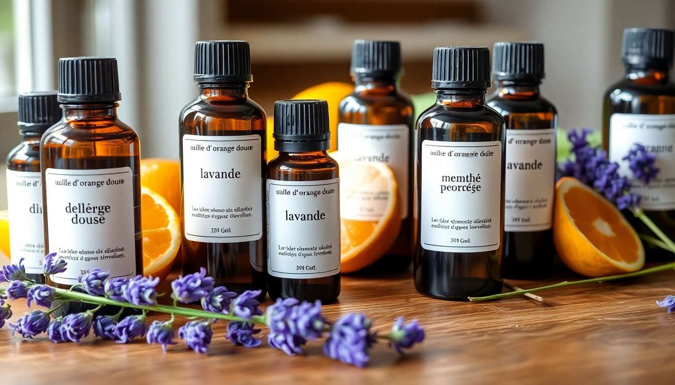 Synergies efficaces : associer l'huile d'orange douce à d'autres huiles essentielles