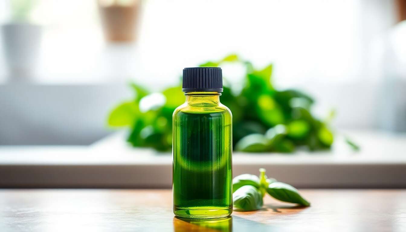 Fraîcheur herbacée : bienfaits et utilisations des huiles vertes