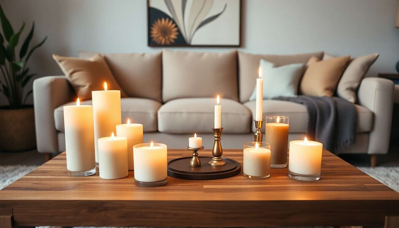 Esthétique et fonctionnalité : trouver les bougies adaptées à votre décor