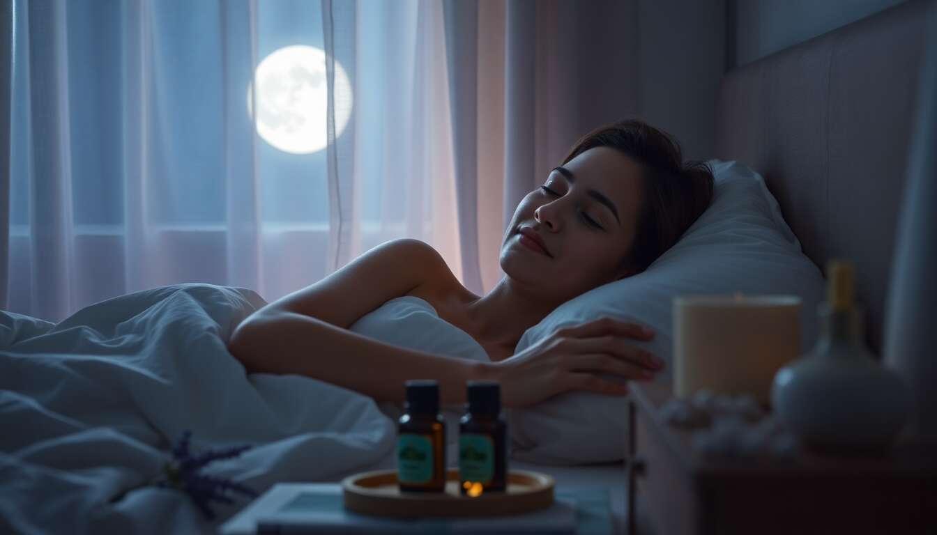 Huiles essentielles recommandées contre les cauchemars