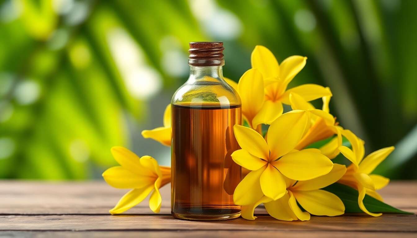 Propriétés thérapeutiques de l'huile d'ylang-ylang