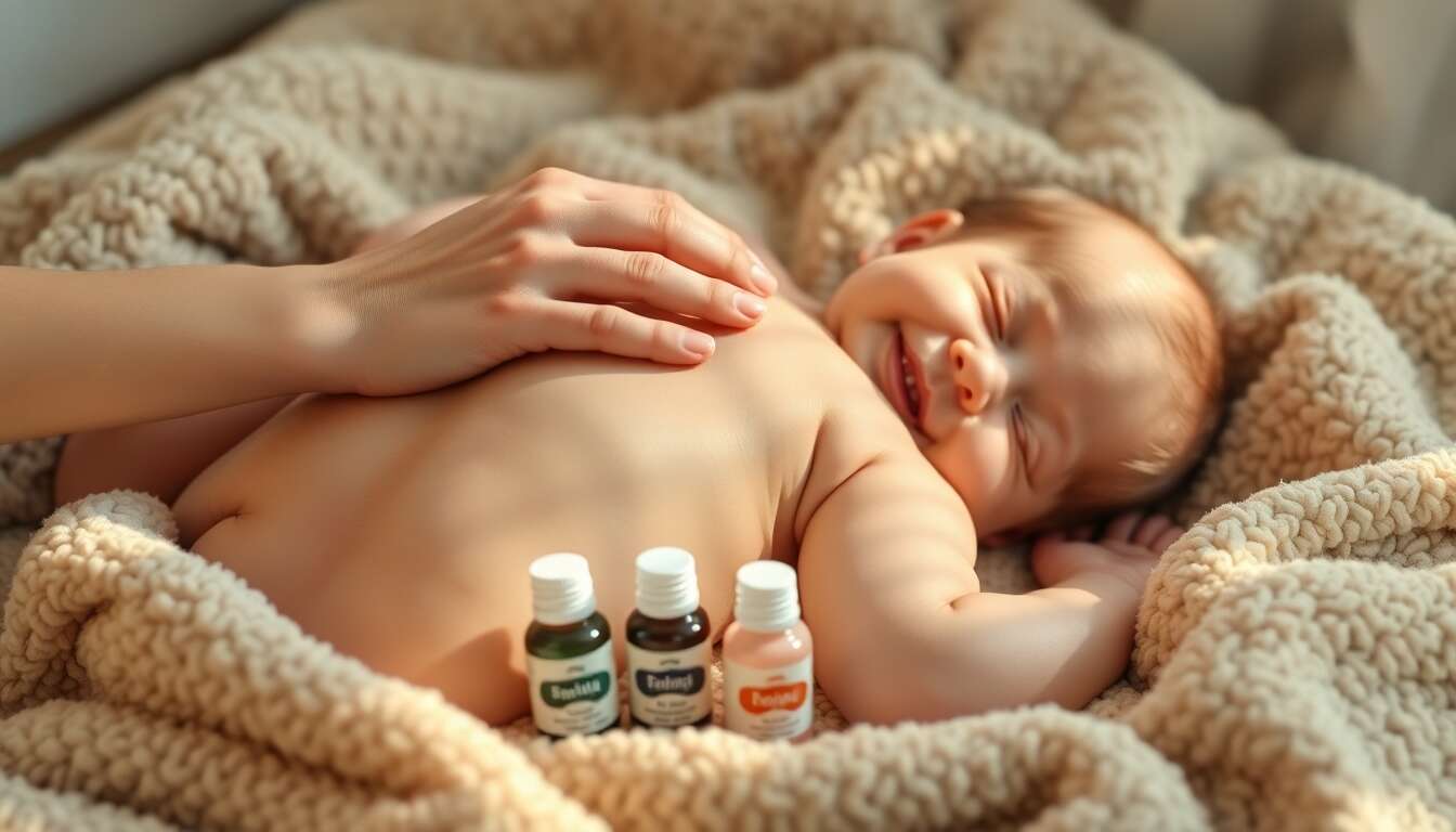 Techniques de massage doux avec huiles essentielles