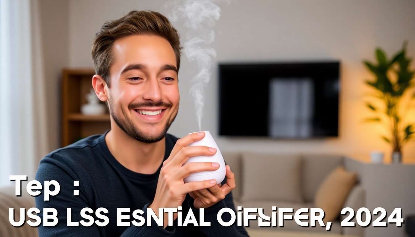 Top 5 des meilleurs diffuseurs d'huiles essentielles USB en 2024