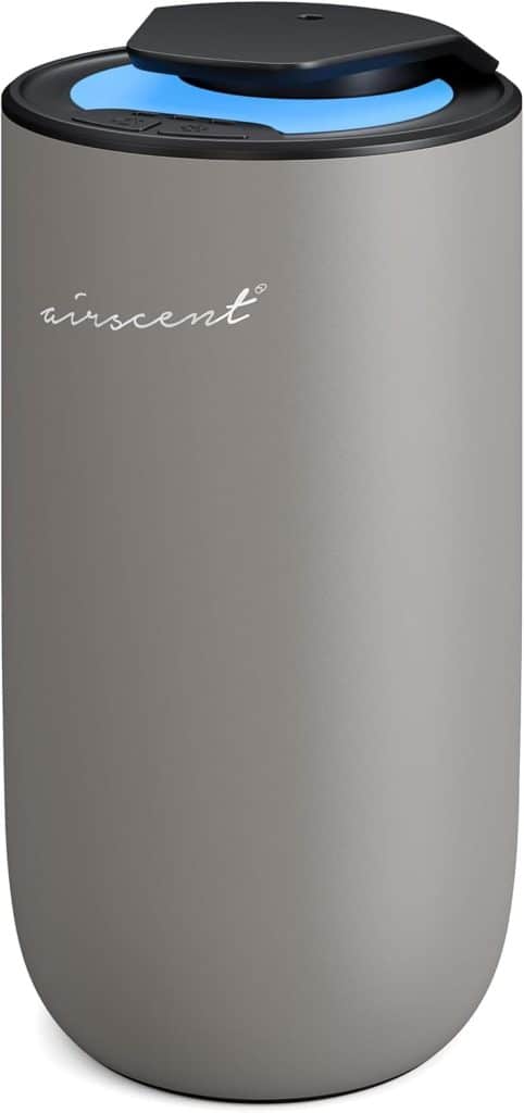 Test : airScent Mini diffuseur d'huiles essentielles sans eau, finition argentée