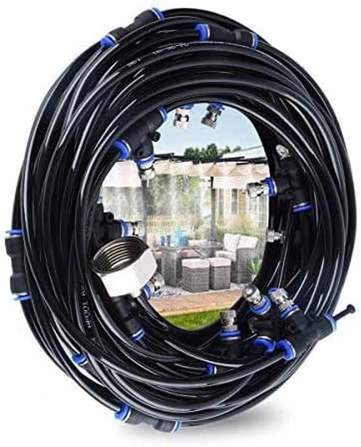 Test brumisateur extérieur 18m pour terrasse et jardin