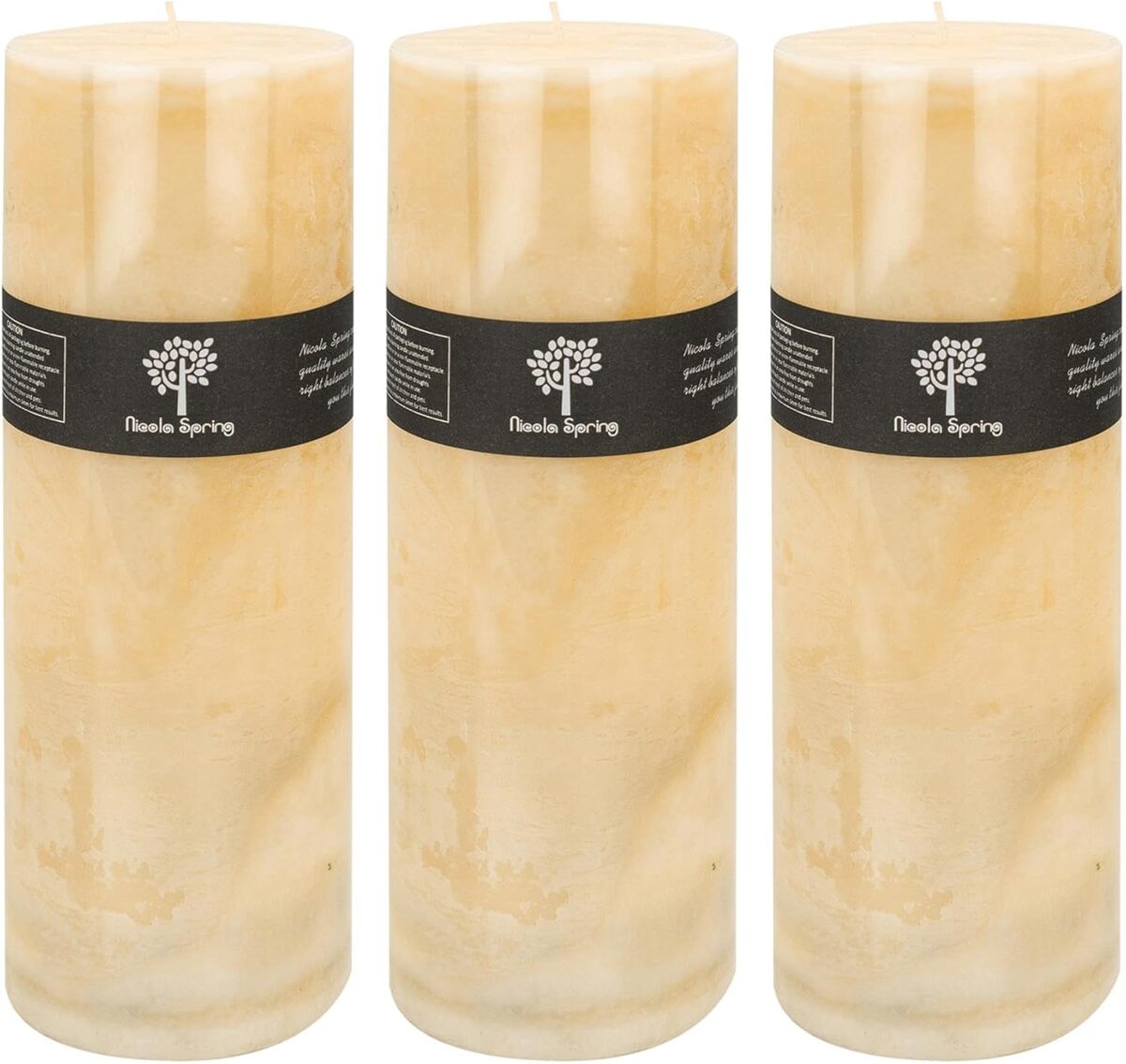 Avis bougie Grosse parfumée vanille 215h