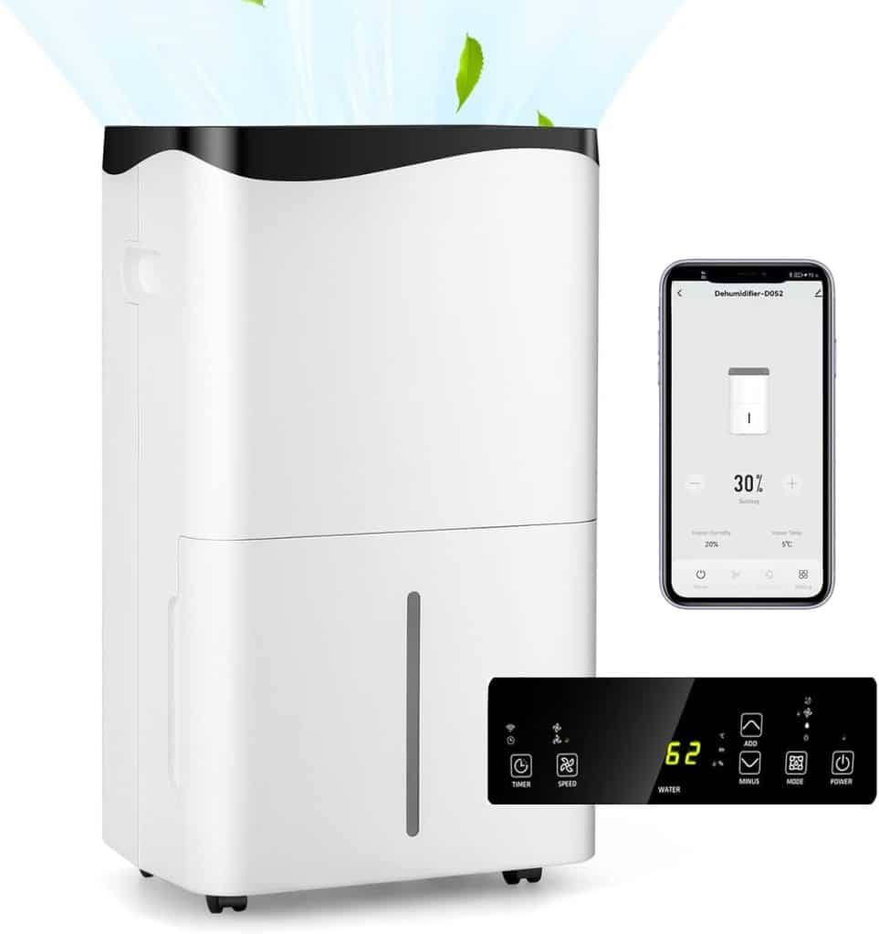 Test du déshumidificateur Relax4Life 50L/Jour WiFi