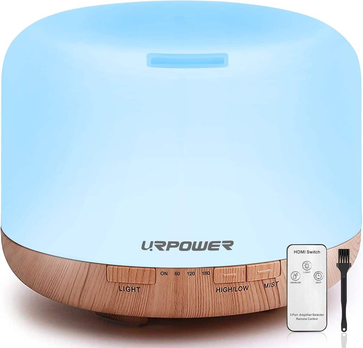 Test du diffuseur URPOWER 500Ml : aromathérapie et couleurs LED