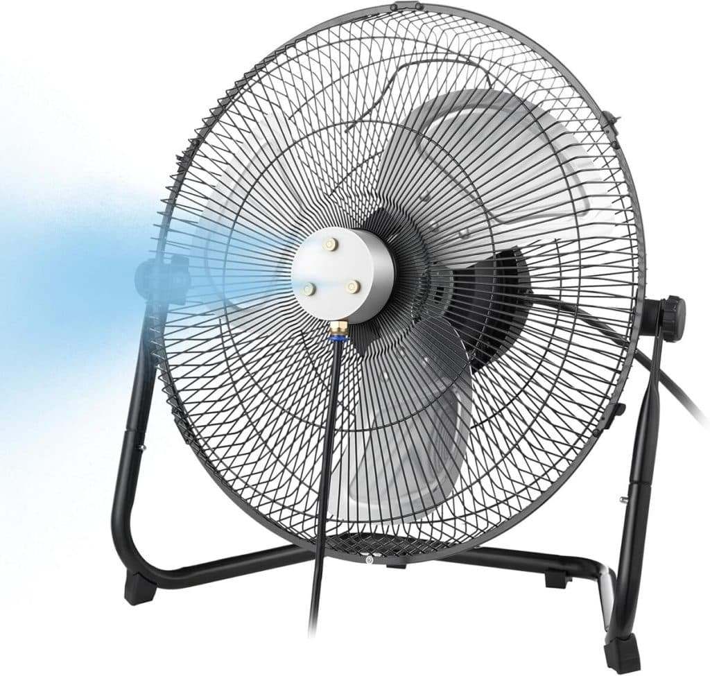 Test du ventilateur brumisateur Windigaga 35, 6 cm : efficacité et polyvalence