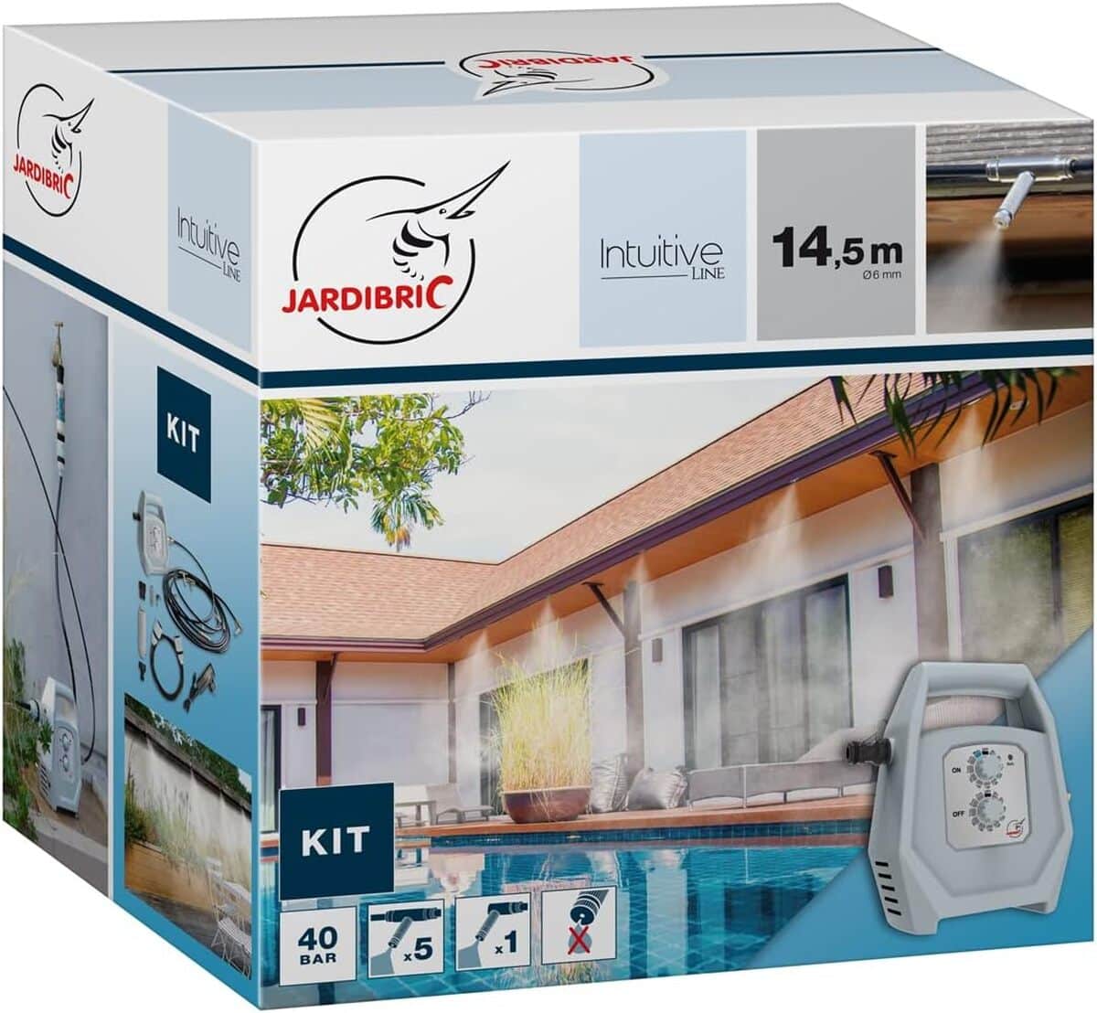 Test : jardibric KPBRU20, brumisateur programmable 40 bars