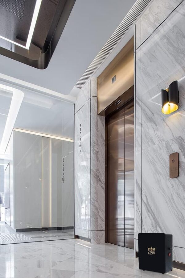 King Of Scents Diffuseur d'huiles essentielles, système de Diffusion nébulisant, système sans Chaleur pour Un Usage Domestique ou Commercial, Couvre jusqu'à 5 000 m²