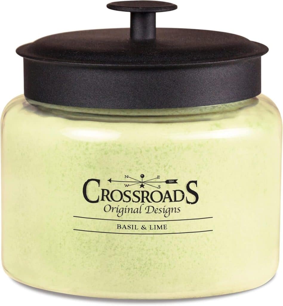 Avis : bougie parfumée Crossroads basilic & citron vert