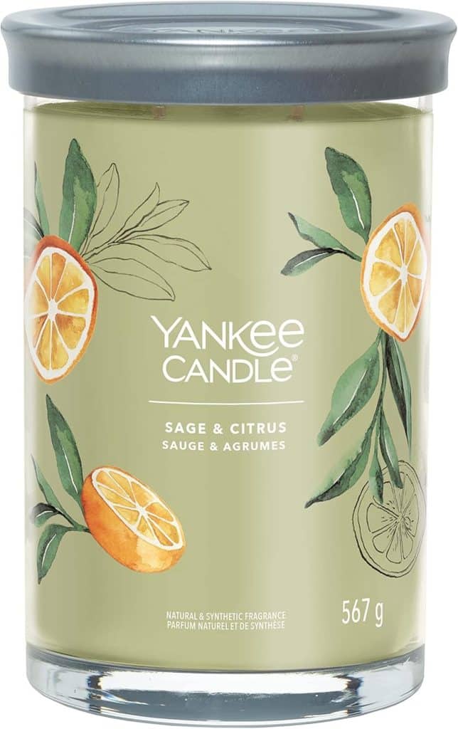 Avis : bougie Yankee Candle Signature sauge et agrumes