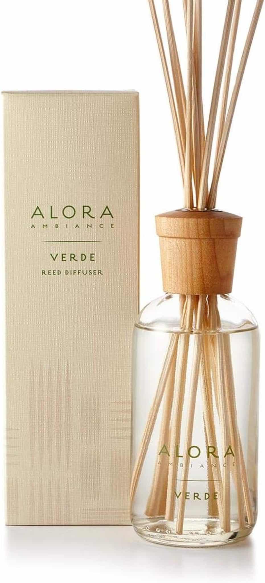Test : diffuseur de roseau Alora Ambiance vert 8oz
