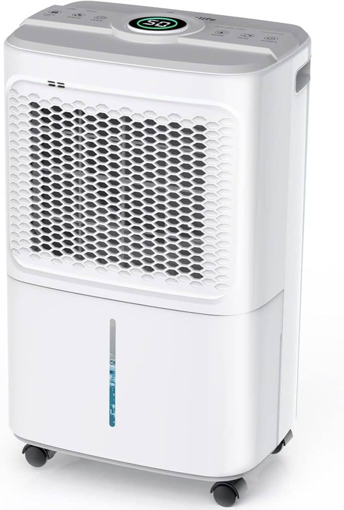 Test du déshumidificateur Crecolife électrique 12 l 190 W : efficace et économe pour 20 m²