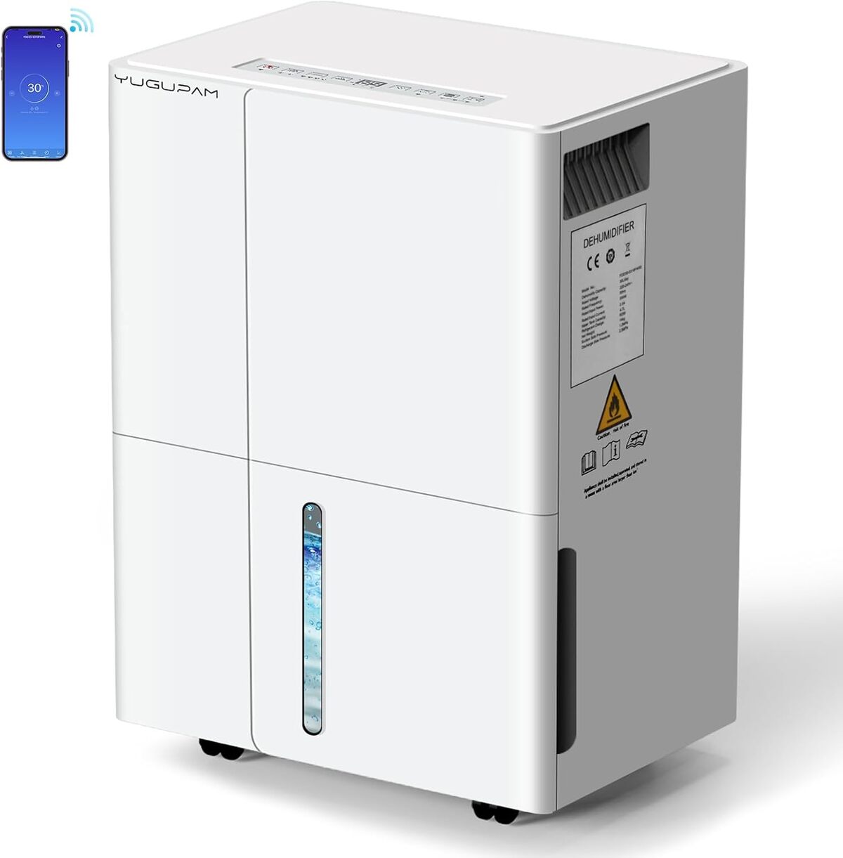 Test du déshumidificateur électrique 30L/jour avec app et Wi-Fi