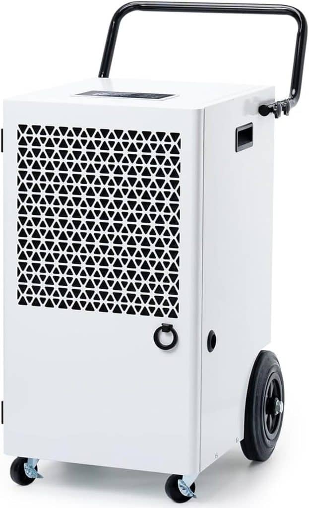 Test du déshumidificateur électrique Megonia 120L/jour : efficacité sur 300m²