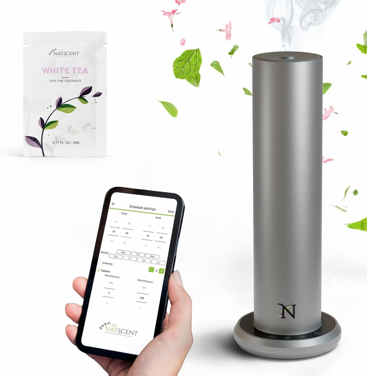 Test du diffuseur d'huiles essentielles Natscent 1000 : contrôle intelligent et efficace